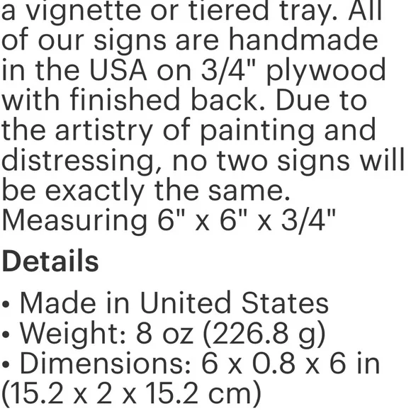 Welcome to Our Home Sign - Picture 2 of 2